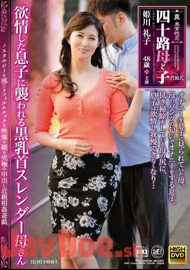 NEWM-059 True / Abnormal Sexual Intercourse 40's Mother And Child Part 29 Black Nipple Slender Mother Attacked By Horny Son Reiko Himekawa
