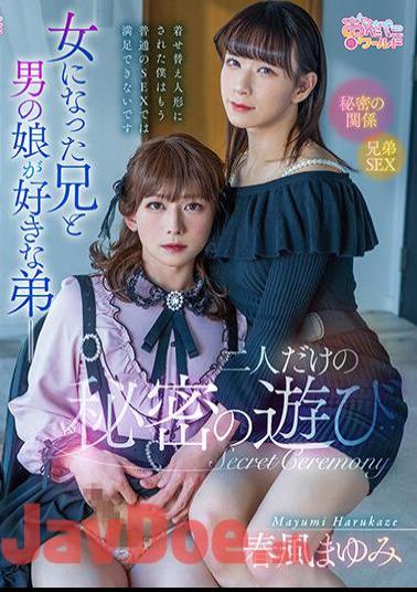 OPPW-150 A Secret Play Between The Older Brother Who Has Become A Woman And The Younger Brother Who Likes Male Daughters... Mayumi Harukaze