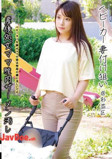 STSK-160 Baby Carriage Wife Targeting @ Suginami-ku Postpartum Virgin Mom Vaginal Semen Contamination