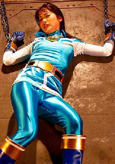 English Sub DHRY-03 Doujin Heroine Fall 03 Luminous Blue / Shame Fall Aoi Mizutani