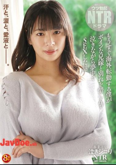 English Sub NKKD-307 Crying NTR A Story Where I Was About To Be Transferred Overseas And Had Sex With My Busty Brother's Wife While Crying As I Regretted Parting With Her. Hana Haruna