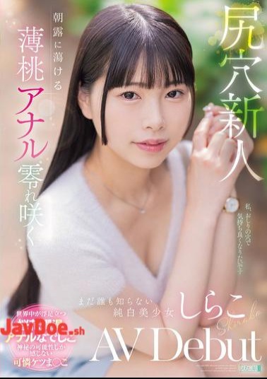 MISM-412 Anal Newcomer: A Pale Peach Anal Melts In The Morning Dew, Blooming, Pure White Beauty Who No One Knows About, Shirako AV Debut